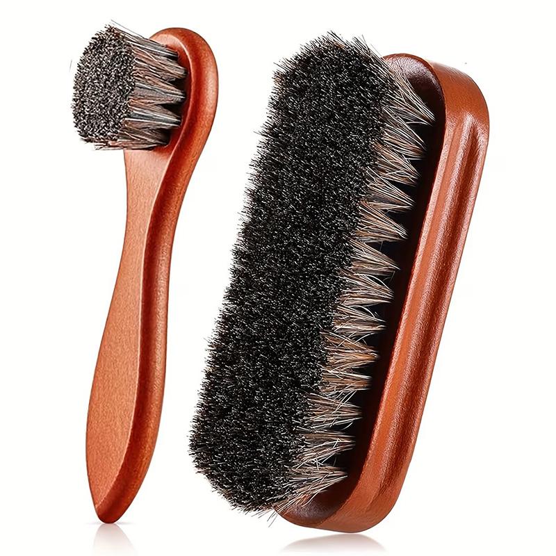 ชุดแปรงทำความสะอาดรองเท้าขนหาง - Leather Shoe Polish บทวิจารณ์และราคา