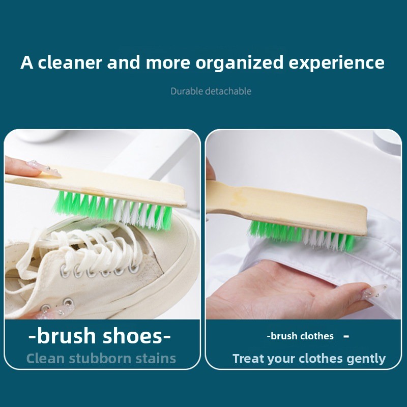 แปรงทำความสะอาดรองเท้าด้ามยาวไ - Shoe Cleaning Brush บทวิจารณ์และราคา