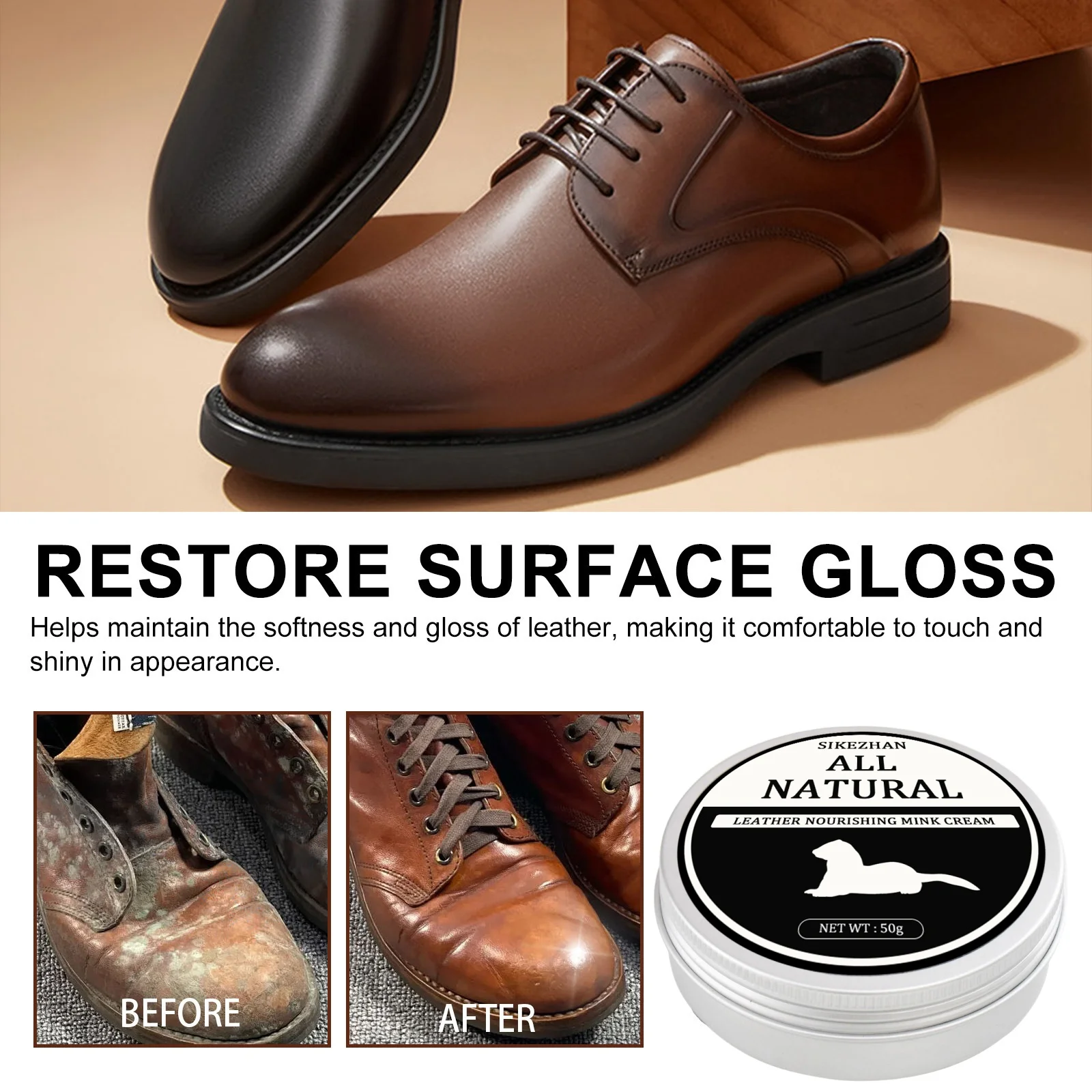 SIKEZHAN หนังโซฟาทําความสะอาดภ - Leather Shoe Polish บทวิจารณ์และราคา