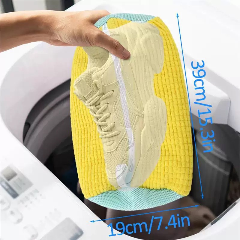 ถุงซักรองเท้า YM 1/2/4 ชิ้น ถุ - Shoe Cleaning Brush บทวิจารณ์และราคา