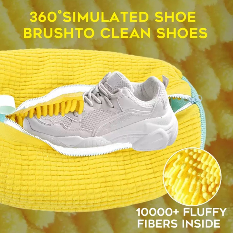 ถุงซักรองเท้า YM 1/2/4 ชิ้น ถุ - Shoe Cleaning Brush บทวิจารณ์และราคา